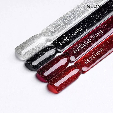 NeoNail Glitter Effect Base - 9601 - 7,2 ml - Silver Shine