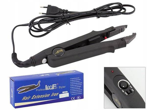 Hair Extension Iron - zgrzewarka do przedłużania włosów wyposażona w regulację temperatury