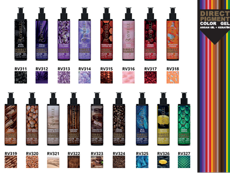 Raywell Direct Pigment Color Gel - Maska Koloryzujaca w Żelu 150ml