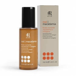 RR Line Real Macadamia Nourishing Fluid Collagen, Fluid Regenerująco Nawilżający do Włosów, 100ml