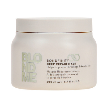 Schwarzkopf BlondMe Bondfinity Deep Repair, Maska Głęboko Regenerująca Włosy 200ml
