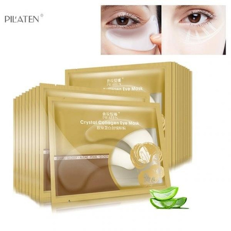 Pilaten Crystal Collagen Eye Mask Kolagenowe Żelowe Płatki Pod Oczy na Cienie i Worki 7g