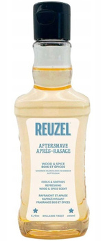 Reuzel Aftershave Apres-Rasage Wood & Spice Rewolucyjny Płyn po Goleniu Zdefiniowany Nutami Drzewnymi i Orientalnymi Przyprawami 200ml