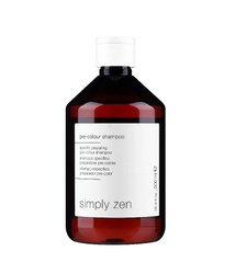 Simply Zen Pre-Colour Shampoo, Szampon Przed Koloryzacją, Oczyszcza i Otwiera Łuski Włosów, 500ml