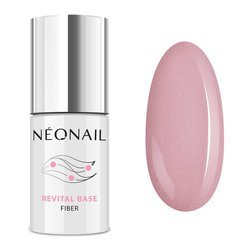 NeoNail Revital Fiber Base - Baza Hybrydowa, Blinking Cover Pink, 8173, 7,2ml