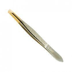 Solingen Profesjonalna Pęseta Kosmetyczna Wąska Skośna Złocona Ek 1-12Nsg