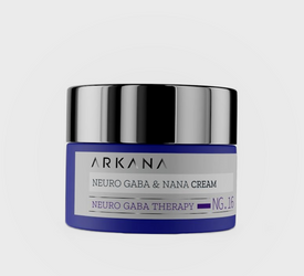 Arkana Neuro Gaba And Nana Cream, Krem Liftingujący i Silnie Regenerujący do Twarzy z Kwasami, 50ml