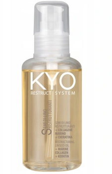 KYO Crystals Oil, Regenerujący i Wygładzający Olejek do Włosów z Kolagenem i Keratyną, 100ml