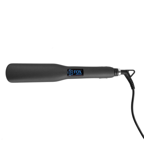 Fox Fokstrot Wide Iron, Ceramiczno-tytanowo Prostownica do Włosów na Sucho i Mokro, Szeroka