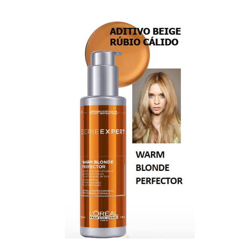 L'Oreal Warm Blonde Perfector Booster o Złocistym Kolorze Przeznaczony do Podkreślenia Ciepłych Odcieni Blond, 150ml