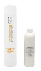 Global Keratin Gkhair Resistant Keratyna Wygładzanie Prostowanie Włosów 300ml Opakowanie Zastępcze