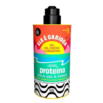 Lola Cosmetics Ela É Carioca Hair Protein Cream, Proteinowa Odżywka Odbudowująca Zniszczone Włosy, 500ml