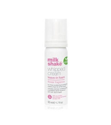 Milk Shake Whipped Cream Leave-in Foam Flower, Kremowa Odżywka Wzmacniająca Włosy w Piance, Kwiatowa, 50ml
