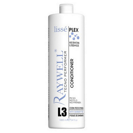 Raywell Keratin Lissage Conditioner, Odżywka Wygładzająca Włosy z Keratyną i Kwasem Hialuronowym, 1000ml