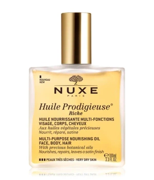 Nuxe Huile Prodigieuse Riche, Intensywnie Odżywiający Olejek Pielęgnacyjny 100ml