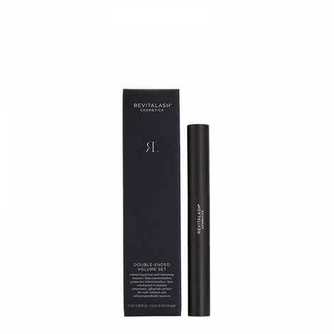 Revitalash Double-Ended Volume Set Maskara Czarna Tusz Raven 5.5ml + Volumizing Primer 5.5ml