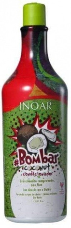 INOAR Bombar Coconut Odżywka Kokosowa Regenerująca po Keratynowym Prostowaniu Włosów 1000ml