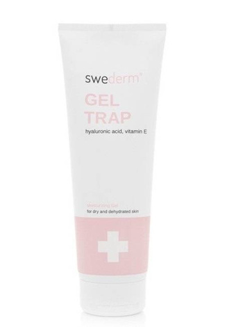 Swederm Gel Trap Moisturizing Gel For Dry Skin, Nawilżający Żel do Ciała z Kwasem Hialuronowym, 250ml