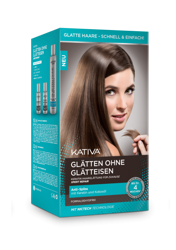 Kativa Keratin Anti-Frizz Xpert Repair Zestaw do Prostowania Włosów Bez Prostownicy Naprawa i Odbudowa Włosów
