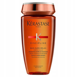 Kerastase Discipline Bain Oleo Relax Kąpiel Dyscyplinująco Nawilżająca Włosy Grube i Niesforne, 250ml
