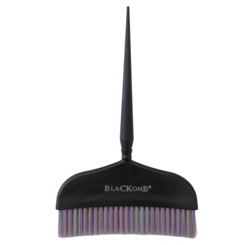 Poniks, Black Comb, Pędzel do Farbowania Włosów, Nakładania Farby, Delikatne Włosie, 14cm