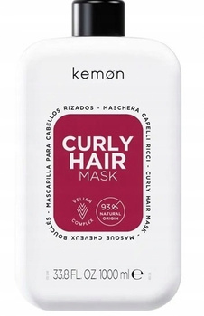 Kemon Curly Hair Mask, Nawilżająca i Wzmacniająca Maska z Aloesem do Włosów Kręconych, 1000ml