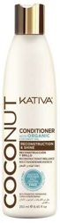 Kativa Coconut Shampoo Kokosowy Szampon Bez SLS do Włosów po Keratynie 250ml