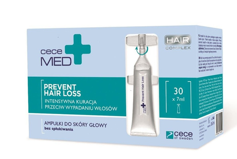 CeCe Med Prevent Loss Hair Kuracja Przeciw Wypadaniu Włosów 30x7ml Ampułki