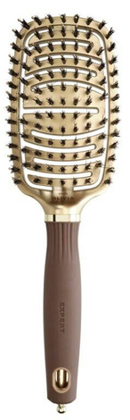 Olivia Garden NanoThermic Flex Boar NTFLEXBR, Szczotka do Modelowania Włosów z Włosiem z Dzika