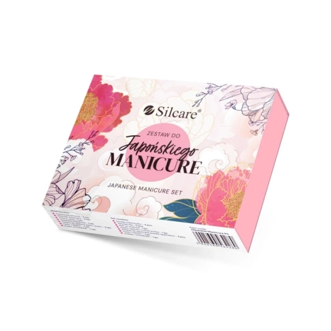 Silcare Manicure Japoński Profesjonalny Zestaw Wzmacniający i Nabłyszczający Paznokcie