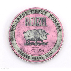 Reuzel Pink Grease Heavy Hold Bardzo Mocno Utrwalająca Pomada do Włosów 35g