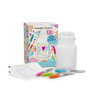 Yankee Candle And Sharpie Gift Set, Zestaw, Duża Świeca Zapachowa Clean Cotton + Markery + Etykiety, 623g