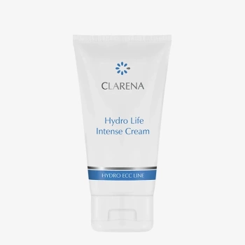 Clarena Hydro Life Intense Cream, Krem Intensywnie Nawilżający do Twarzy, 150ml