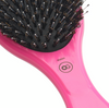 Olivia Garden Care Oval Boar&Nylon Bristles Pink + Ion Brush, Szczotka Ceramiczna z Połączeniem Włosów z Dzika Różowa i Jonizacją