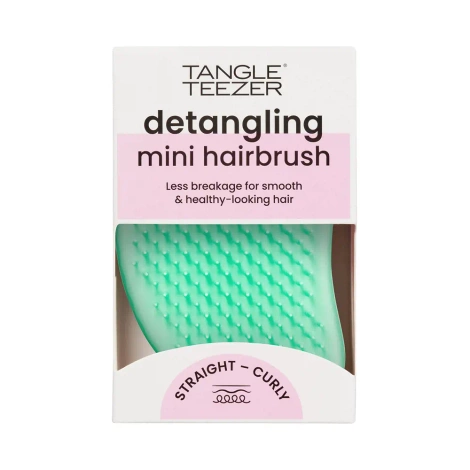 Tangle Teezer Orginal Mini Szczotka Ułatwiająca Rozczesywanie, Tropicana green