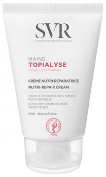 SVR Topialyse Nutri-Repair, Odżywczo-Regenerujący Krem do Rąk 50 ml