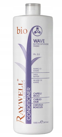 Raywell Bio Ricci, Wave Shea Butter Conditioner Curled Hair, Odżywka do Włosów Kręconych i i Suchych, 1000ml