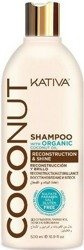 Kativa Coconut Shampoo Kokosowy Szampon Bez SLS do Włosów po Keratynie 1000ml
