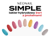 Neonail Lakier Hybrydowy Simple 3 w 1 do Lampy Uv/Led z Proteinami, 7,2ml