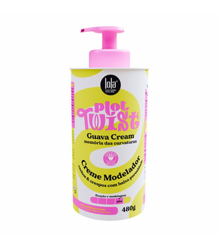 Lola Cosmetics Plot Twist Guava Curl Styling Cream, Odżywczy Krem ​​Definiujący Loki, 480g
