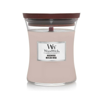  Woodwick  Rosewood Świeca Zapachowa z Drewnianym Knotem, 275g 