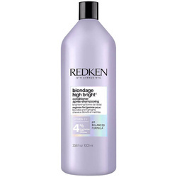 Redken Blondage High Bright Conditioner, Rozświetlająca Odżywka dla Włosów Blond, 1000ml