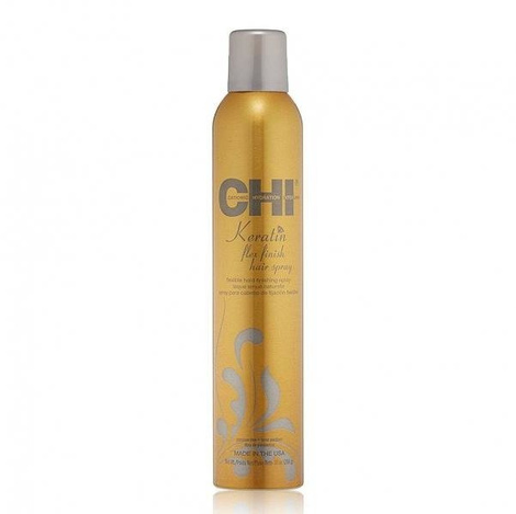 Farouk Chi Keratin Hair Spray Lakier z Keratyną do Włosów Elastyczny 284g