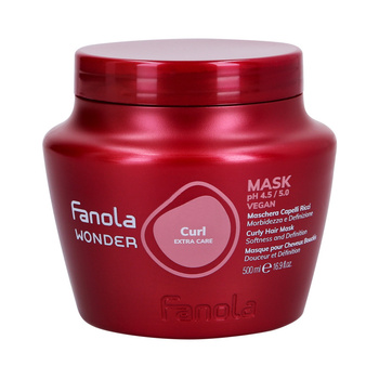 Fanola Wonder Curl Extra Care Mask - Maska do Włosów Kręconych 500ml