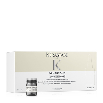 Kerastase Densifique Women Cure, Aktywator Gęstości Włosów Poprawiający ich Kondycję i Wygląd, Ampułki, 10x6ml