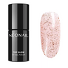 NeoNail Top Glow Rose Gold Flakes Hybrydowy 7.2ml - 9722
