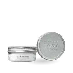 Depot No. 302 Clay Pomade, Glinka, Pomada Matująca Włosy, Wzmacnia i Dodaje Objętości, 75ml