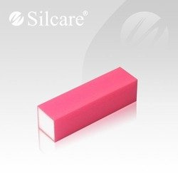 Silcare Profesjonalny Blok Polerski Różowy Czterostronny