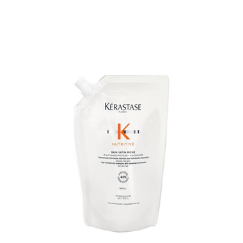 Kérastase Nutritive Bain Satin Riche Wzbogacona Kąpiel Odżywcza do Włosów Grubych 500ml Refill