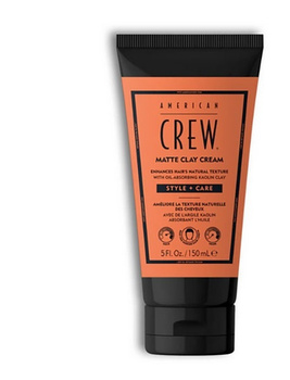 American Crew Enhancers Matte Clay Cream, Matująca Kremowa Glinka do Modelowania Włosów, 150ml